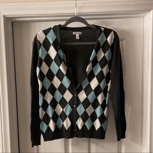 Argyle Cardigan